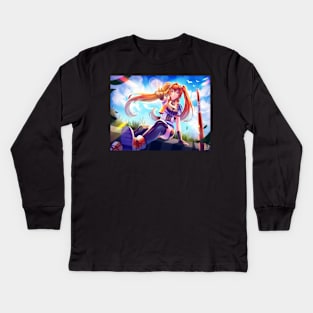 Estelle Bright - Trails in the Sky Kids Long Sleeve T-Shirt